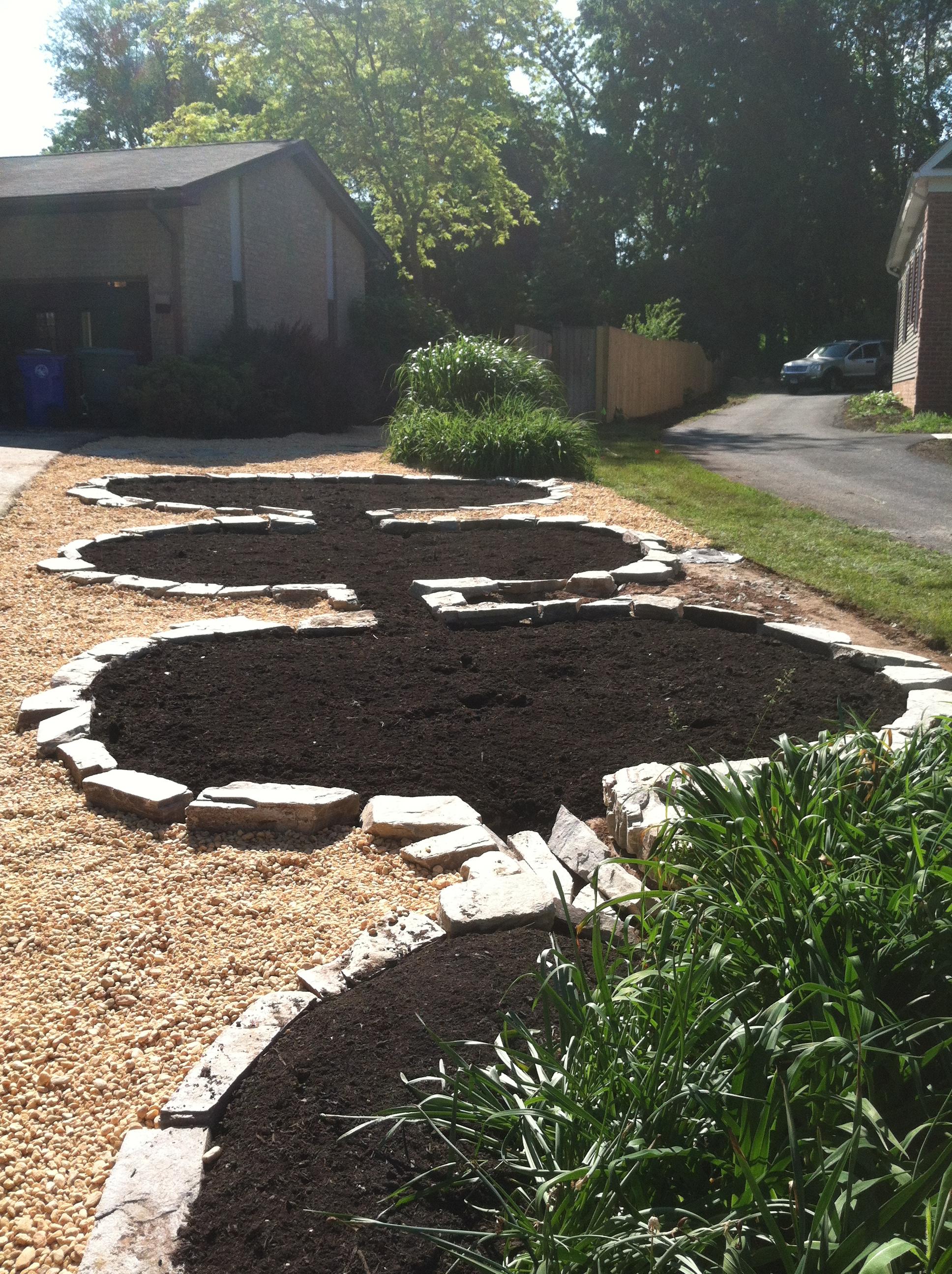 Three Tiered Rain Garden