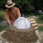 First Layer of the Earthen Oven